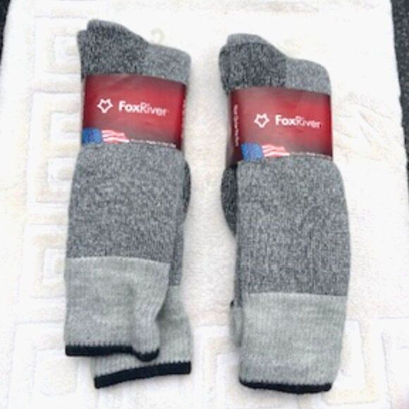 Socks . Wool Heavyweight Mid-Calf Boot . Large . (5 Packages) #6600L Fox River - Picture 2 of 5
